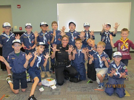 Boy Scout Tour Group