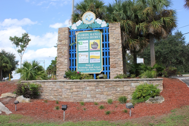 Florida Avenue Business District Sign