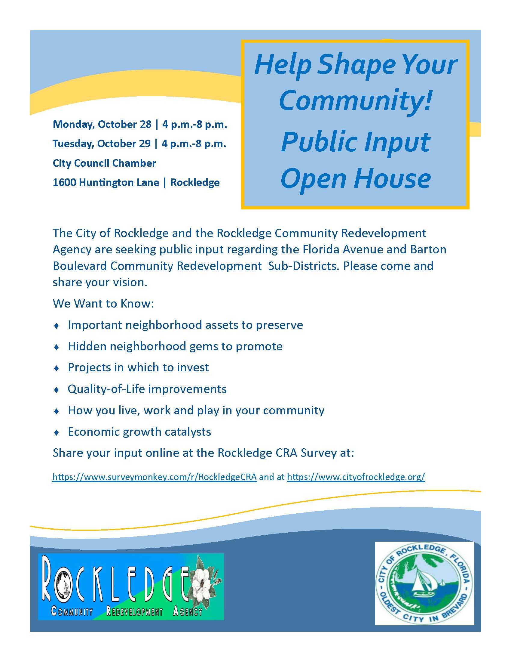 CRA Open House