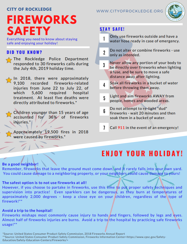 Fireworks Safety 2020