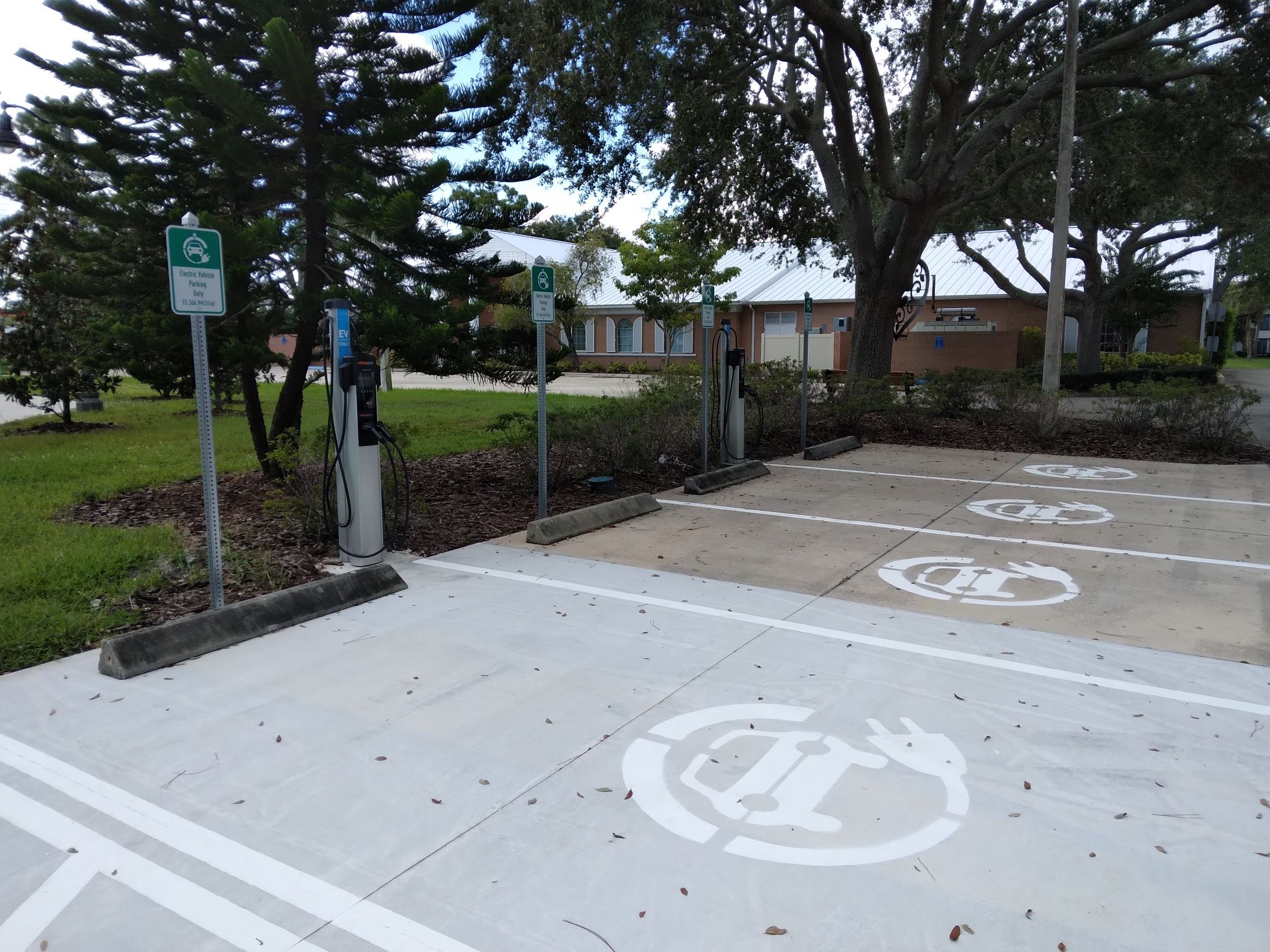 4 EV Charging Stations